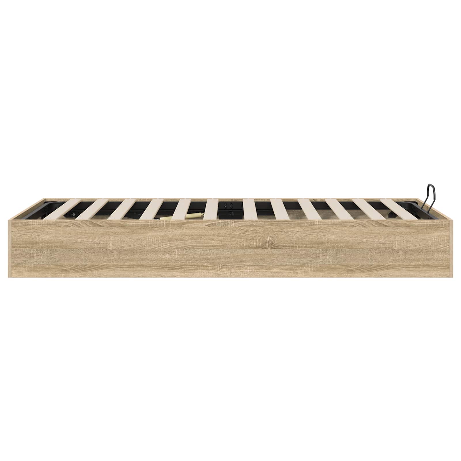 vidaXL Łóżko otomanowe Dąb Sonoma 203 x 90 x 25 cm Drewno inżynieryjne