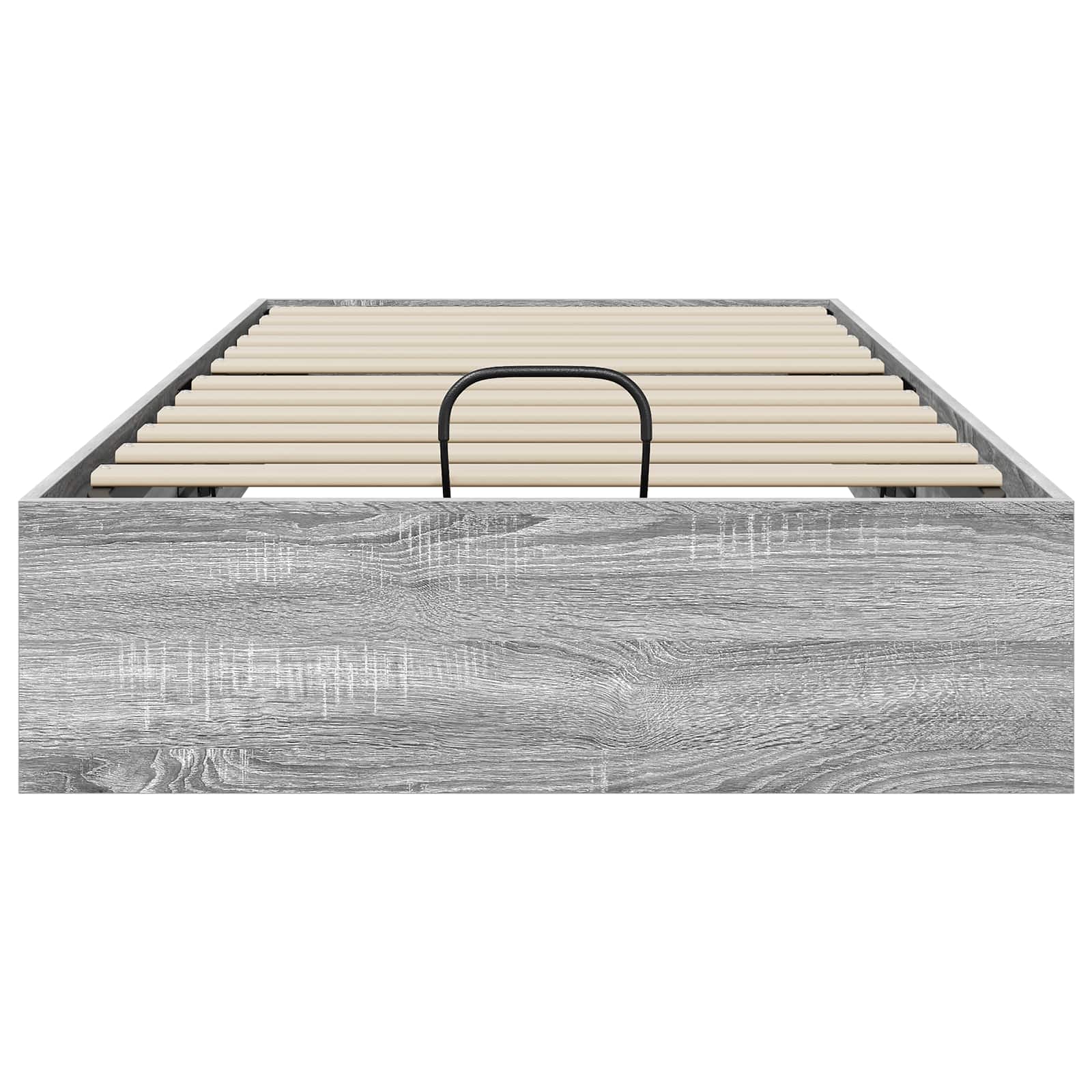 vidaXL Łóżko otomanowe Szary Sonoma 80,5 x 200 cm Drewno inżynieryjne