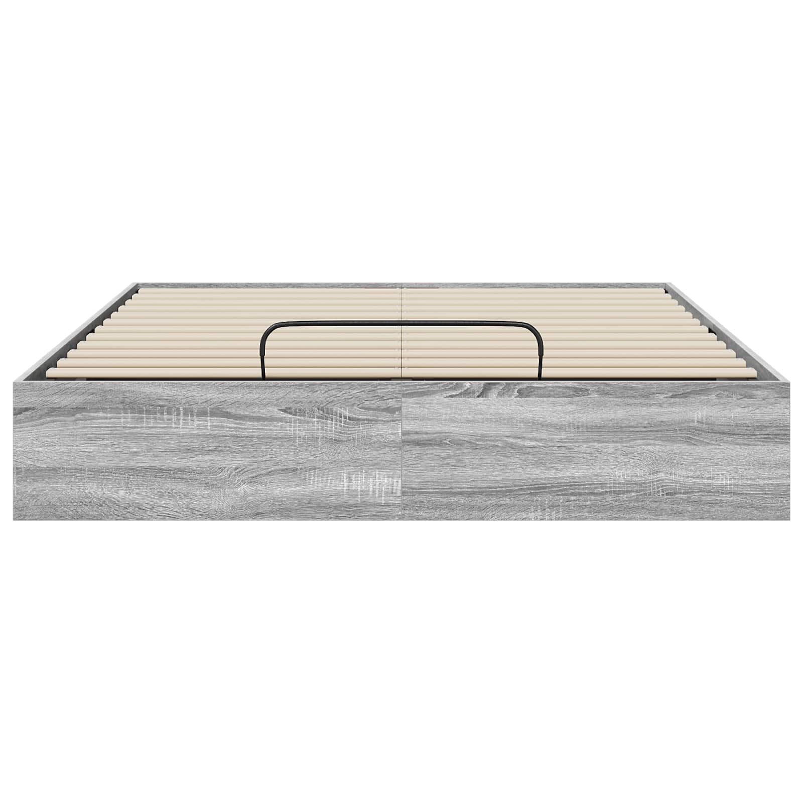 vidaXL Łóżko otomanowe Szary Sonoma 193 x 140 x 25 cm