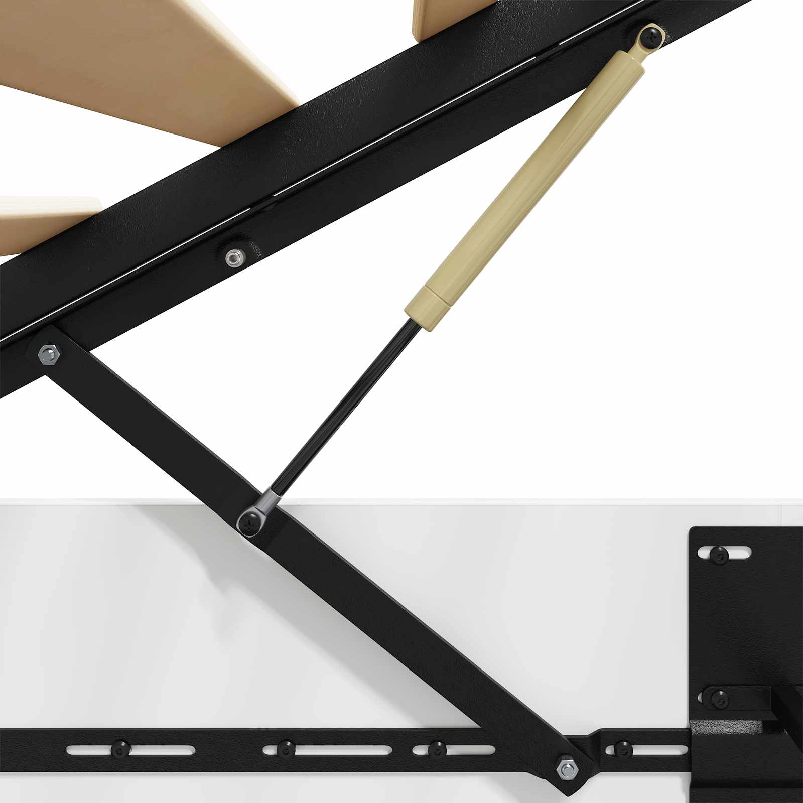 vidaXL Łóżko otomanowe Biały 75,5 x 190 cm Drewno inżynieryjne