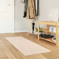vidaXL Chodnik dywanowy MARSA Kremowy 50 x 100 cm Poliester i PVC
