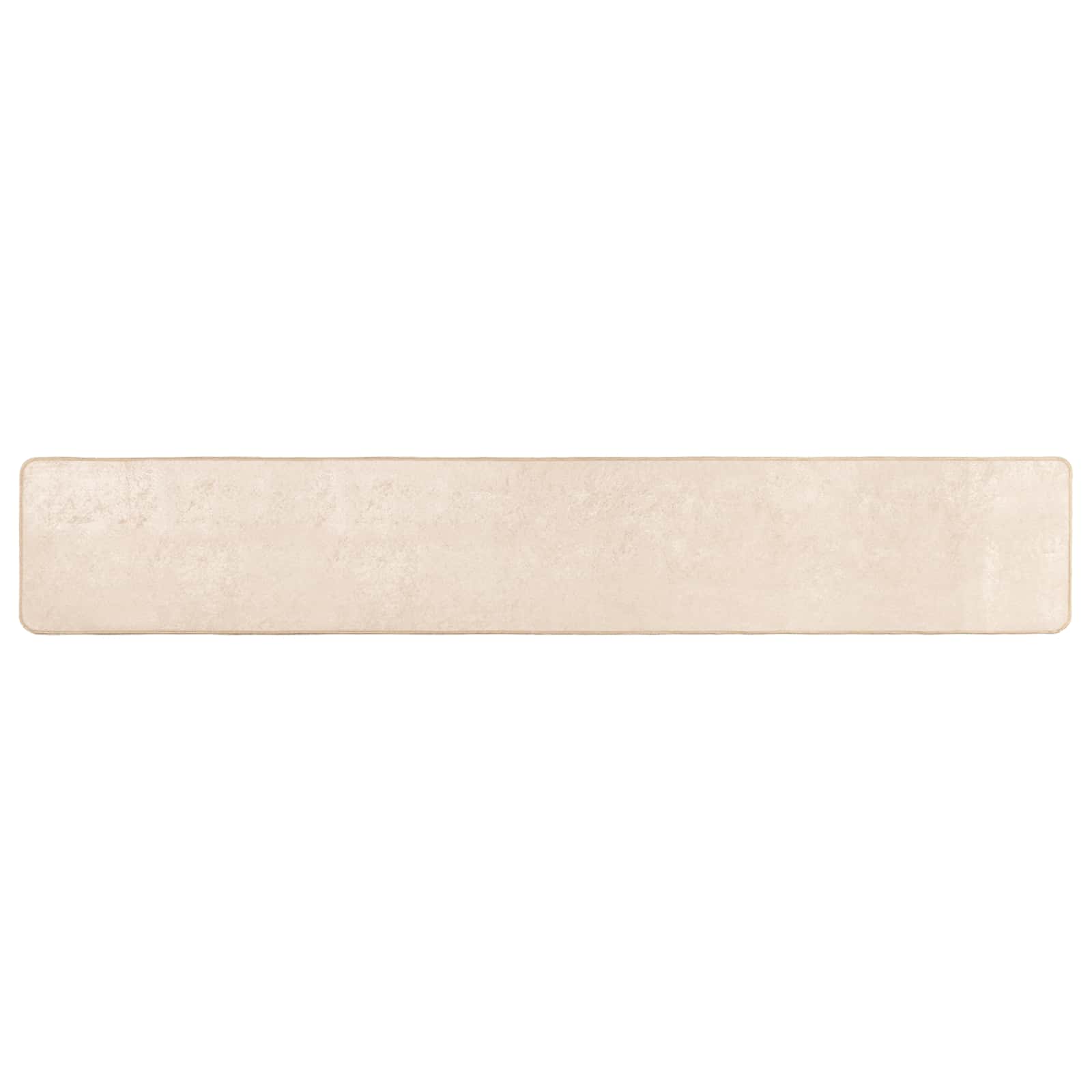vidaXL Chodnik dywanowy MARSA Kremowy 50 x 250 cm Poliester i PVC