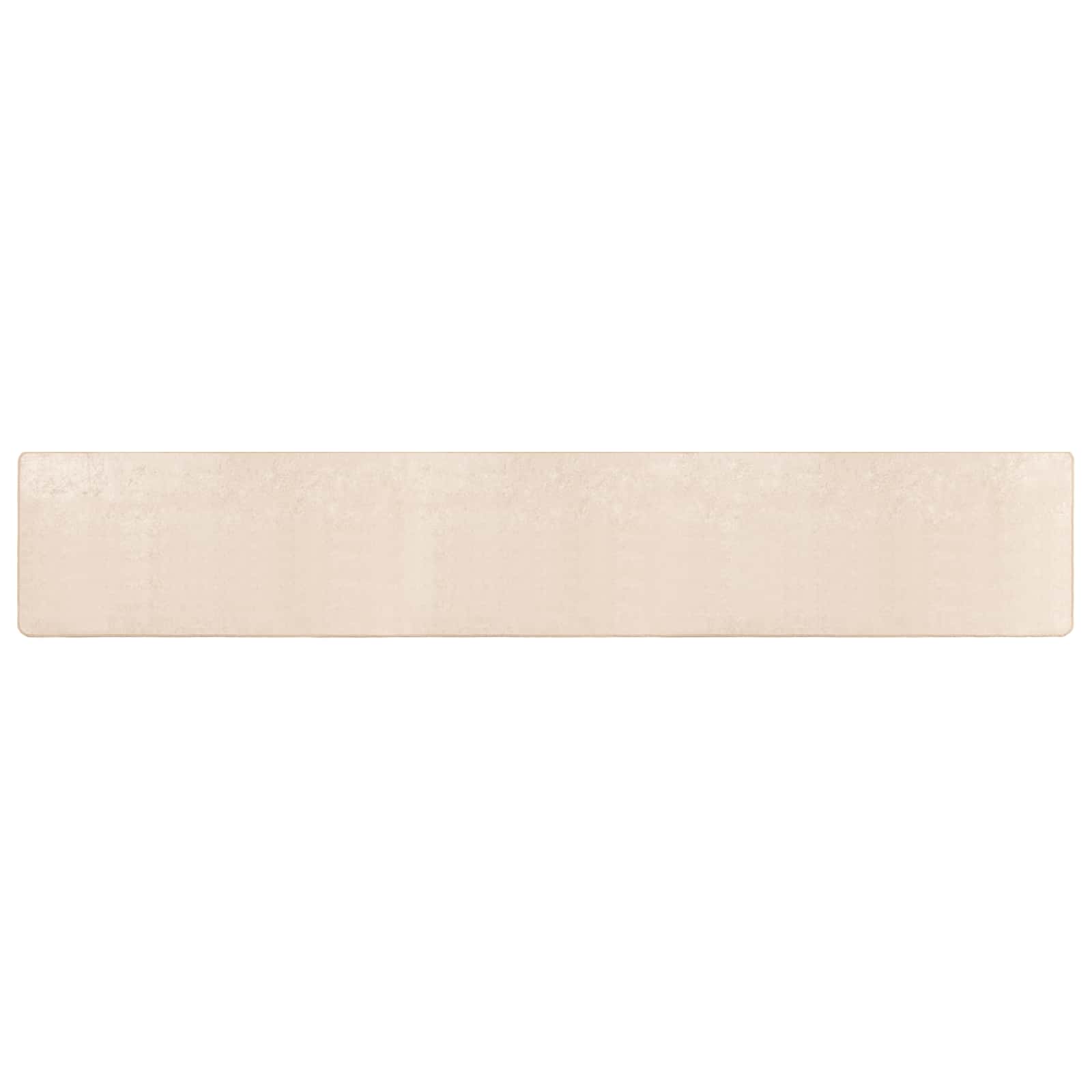 vidaXL Chodnik dywanowy MARSA Kremowy 50 x 400 cm Poliester i PVC