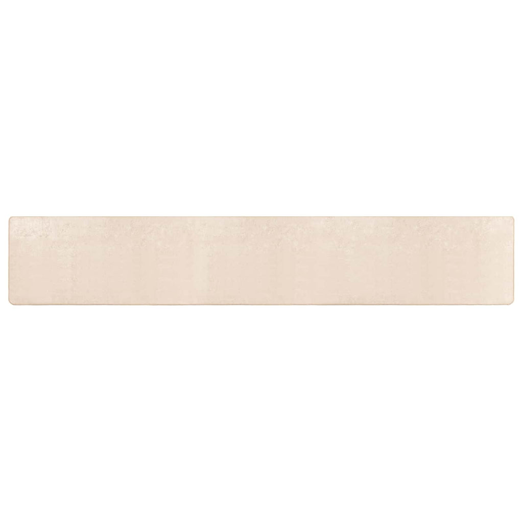 vidaXL Chodnik dywanowy MARSA Kremowy 50 x 450 cm Poliester i PVC