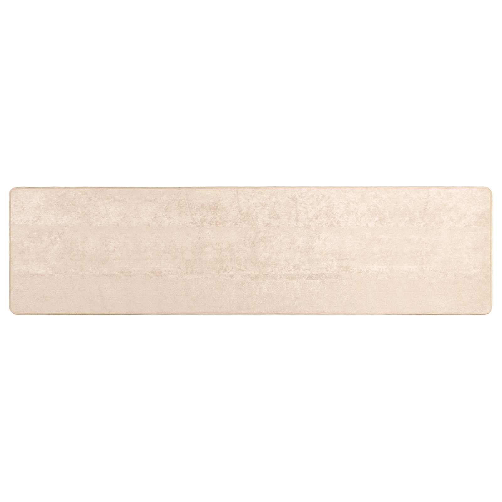 vidaXL Chodnik dywanowy MARSA Kremowy 80 x 350 cm Poliester i PVC