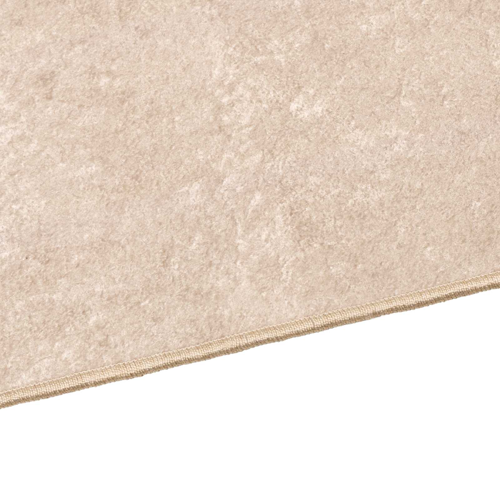 vidaXL Chodnik dywanowy MARSA Kremowy 100 x 200 cm Poliester i PVC