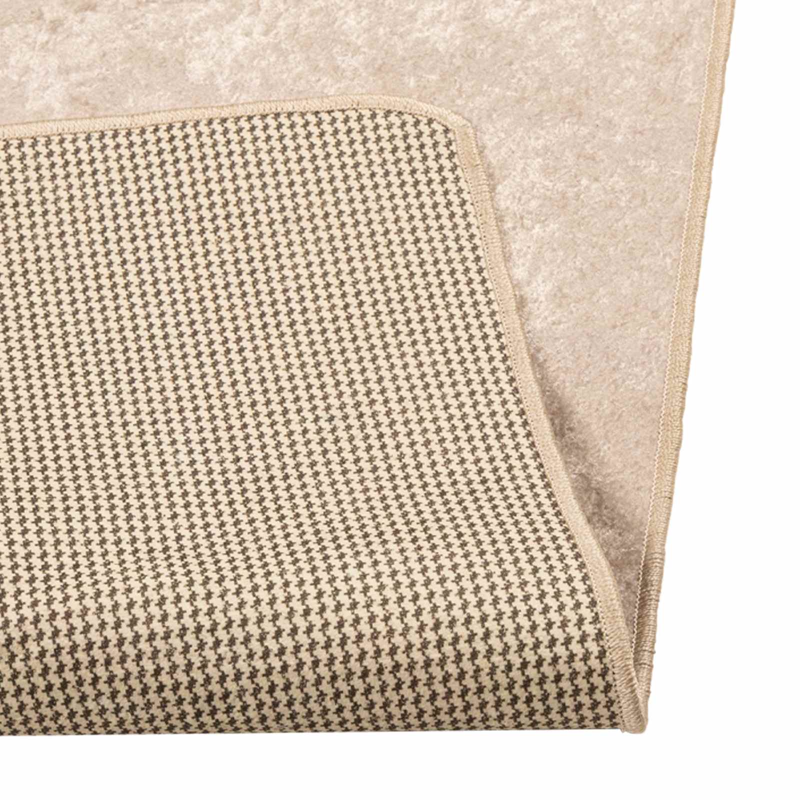 vidaXL Chodnik dywanowy MARSA Kremowy 100 x 200 cm Poliester i PVC