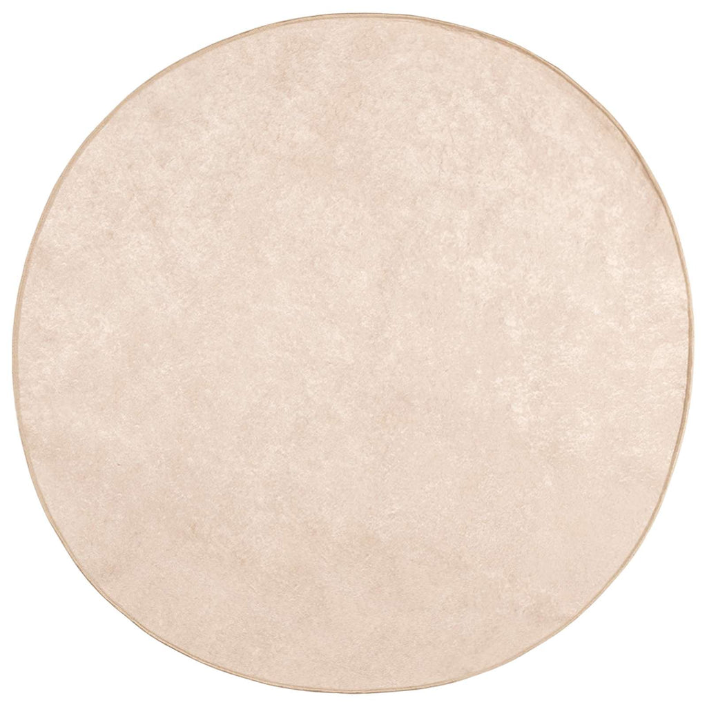 vidaXL Chodnik dywanowy MARSA Kremowy 120 x 120 cm Poliester i PVC