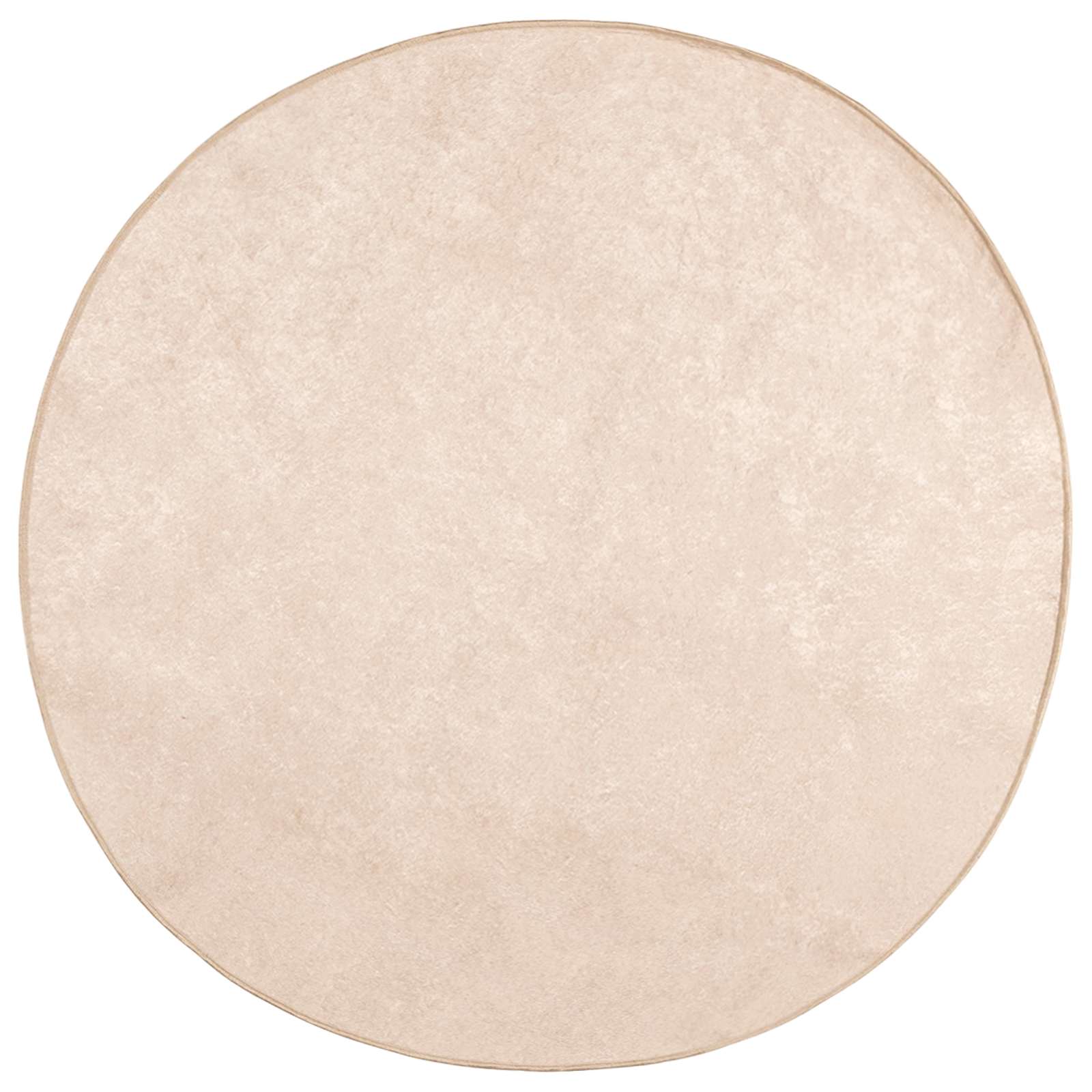 vidaXL Chodnik dywanowy MARSA Kremowy 120 x 120 cm Poliester i PVC