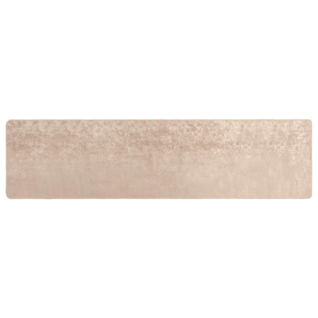 vidaXL Chodnik dywanowy MARSA Beżowy 50 x 250 cm Poliester i PVC