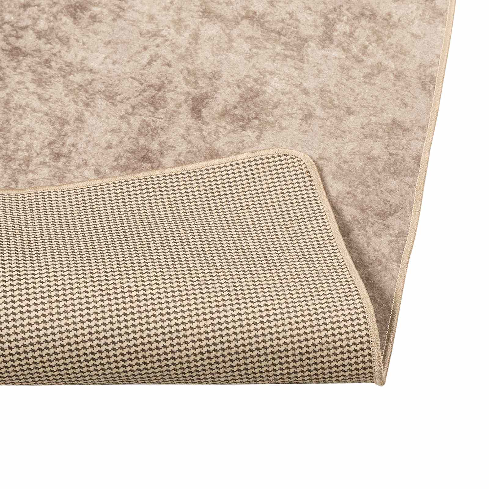 vidaXL Chodnik dywanowy MARSA Beżowy 50 x 400 cm Poliester i PVC