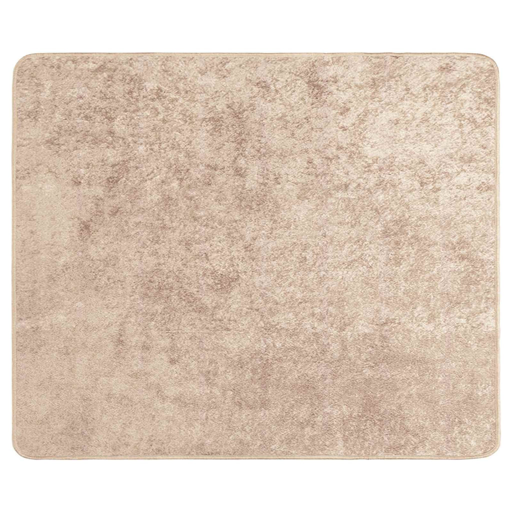 vidaXL Chodnik dywanowy MARSA Beżowy 80 x 100 cm Poliester i PVC