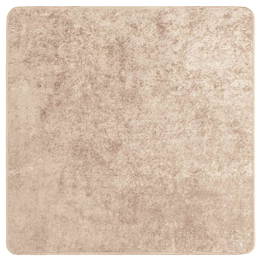 vidaXL Chodnik dywanowy MARSA Beżowy 100 x 100 cm Poliester i PVC