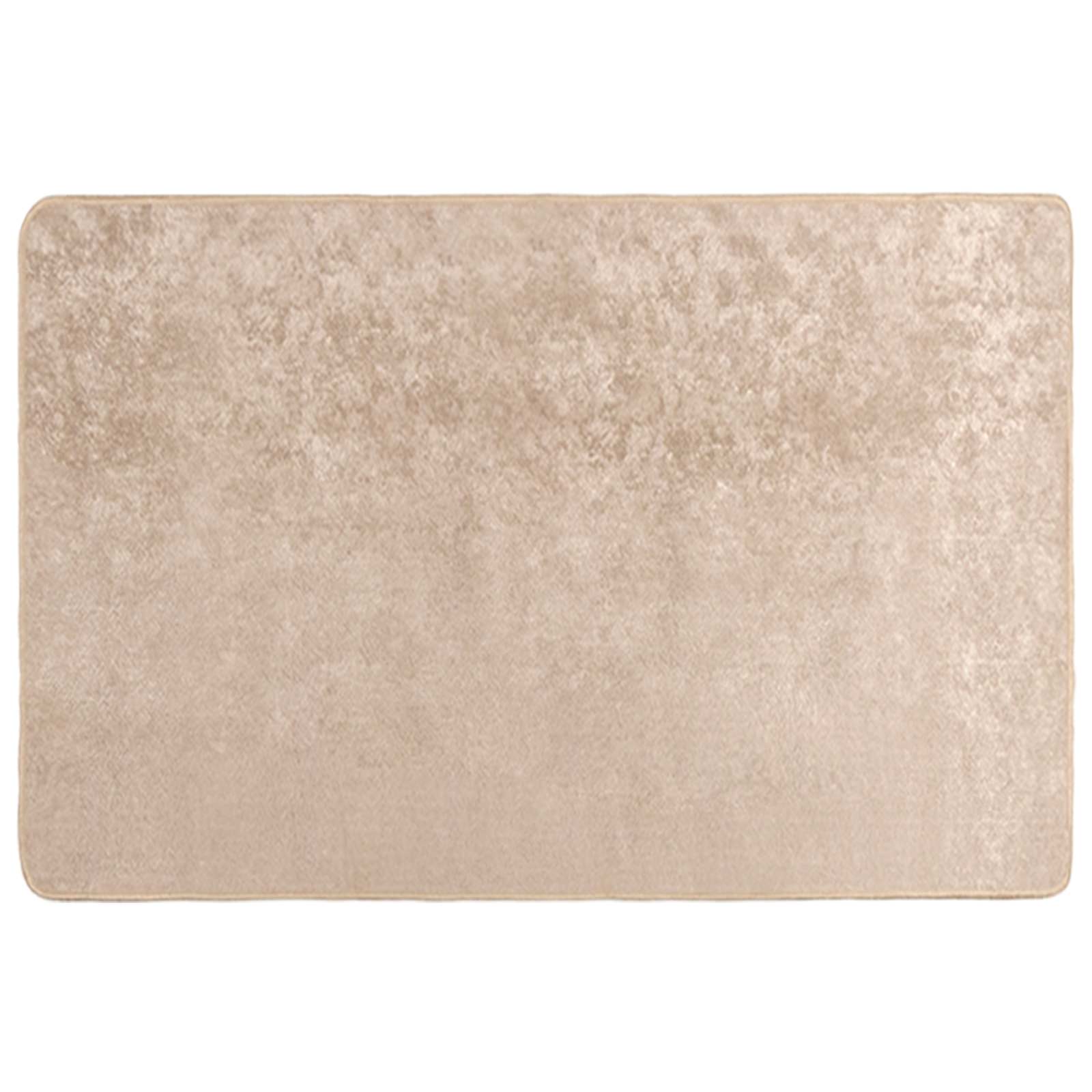 vidaXL Chodnik dywanowy MARSA Beżowy 100 x 150 cm Poliester i PVC