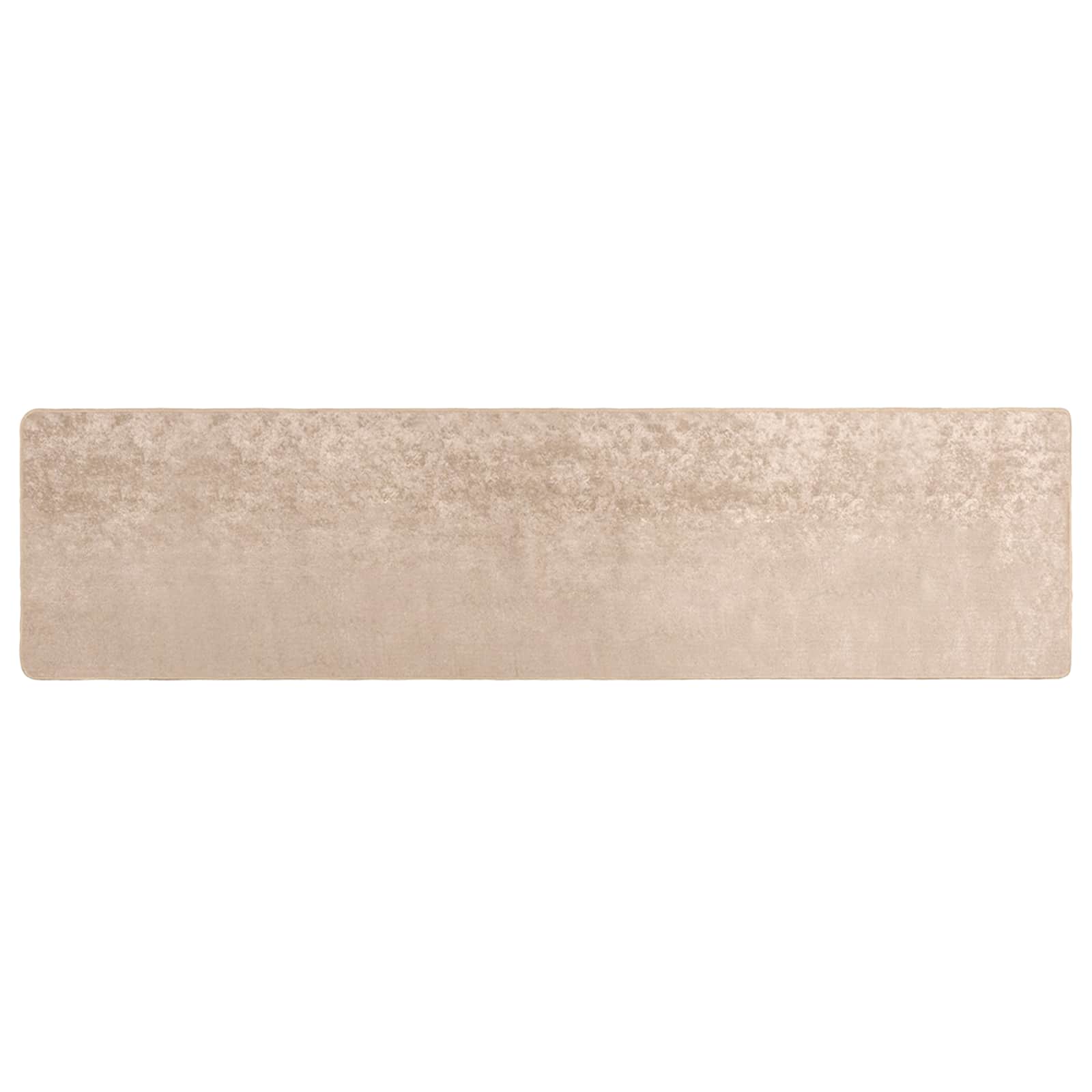 vidaXL Chodnik dywanowy MARSA Beżowy 100 x 450 cm Poliester i PVC