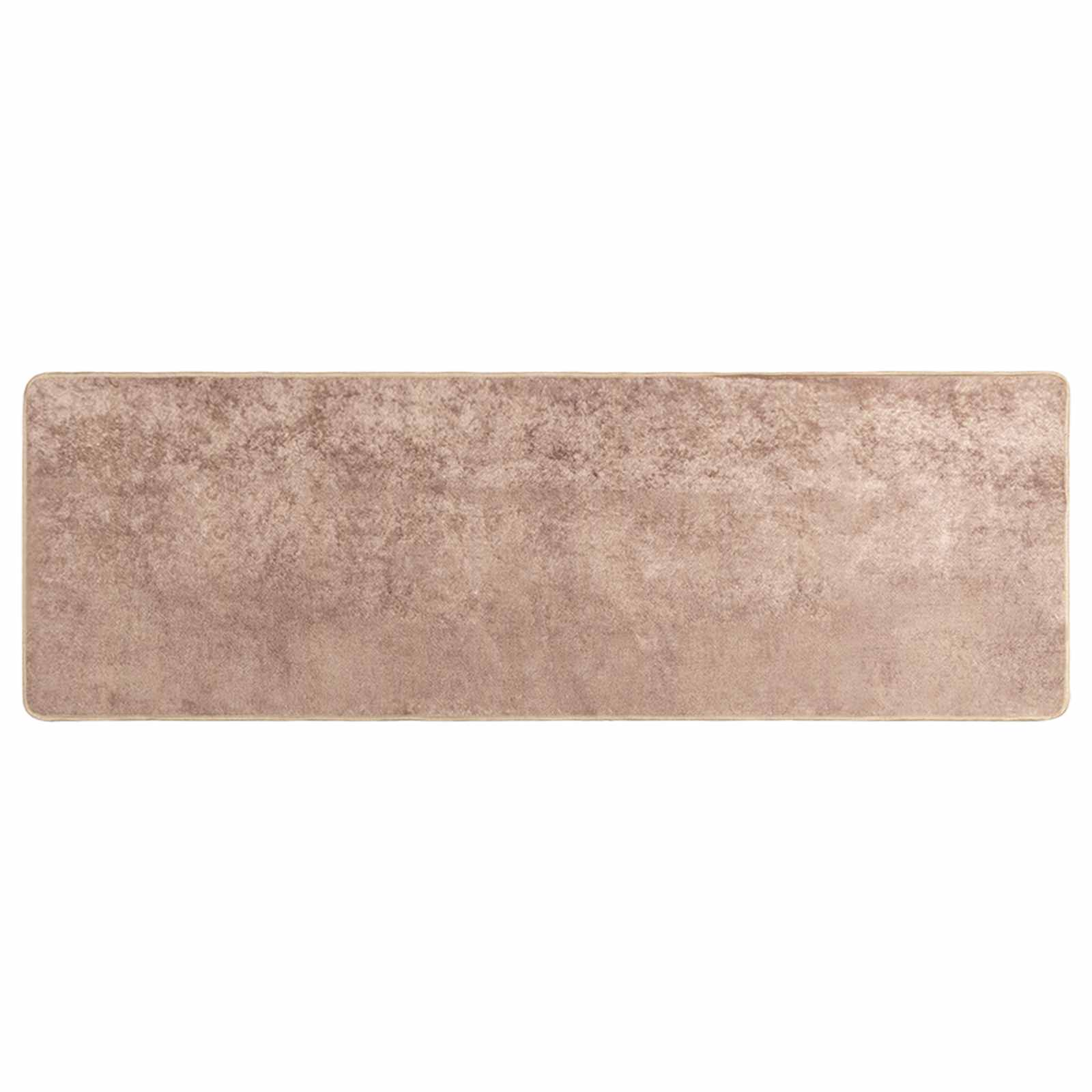 vidaXL Chodnik dywanowy MARSA piaskowy 50 x 150 cm Poliester i PVC