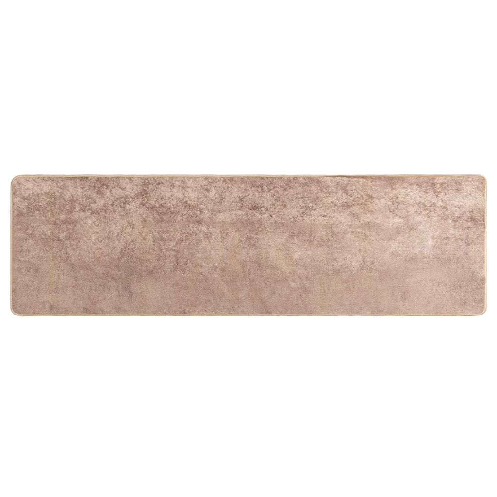vidaXL Chodnik dywanowy MARSA piaskowy 50 x 200 cm Poliester i PVC