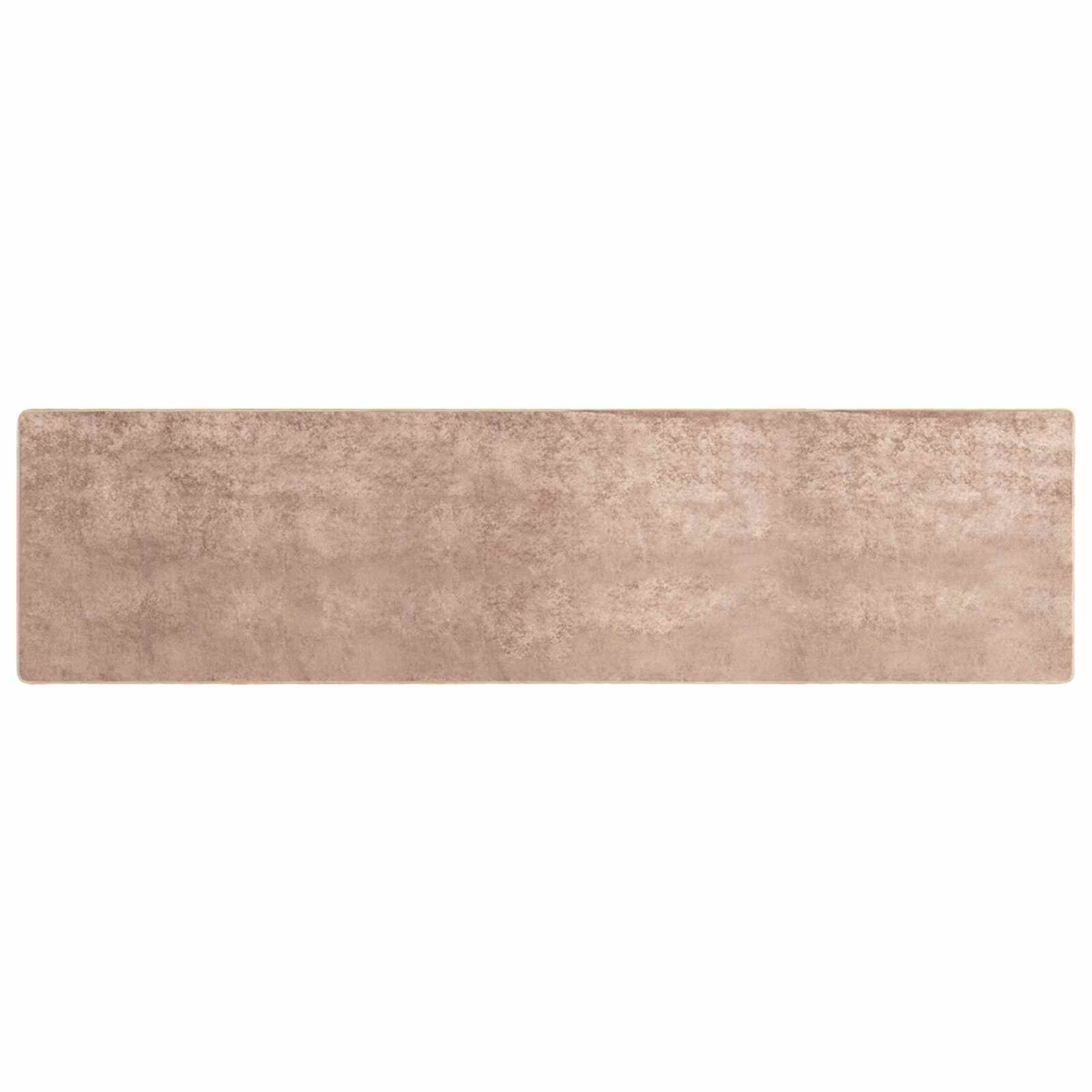 vidaXL Chodnik dywanowy MARSA piaskowy 50 x 250 cm Poliester i PVC