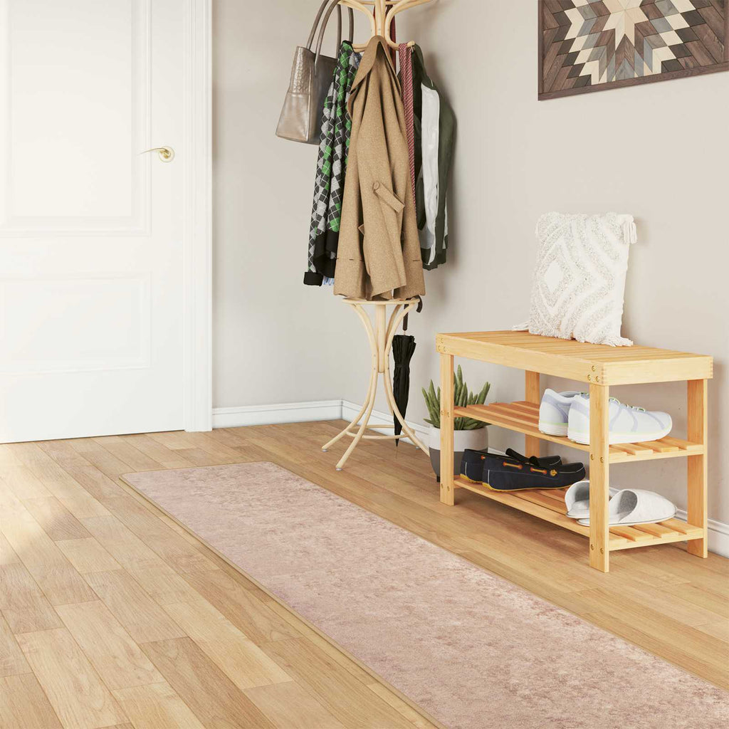 vidaXL Chodnik dywanowy MARSA piaskowy 50 x 450 cm Poliester i PVC