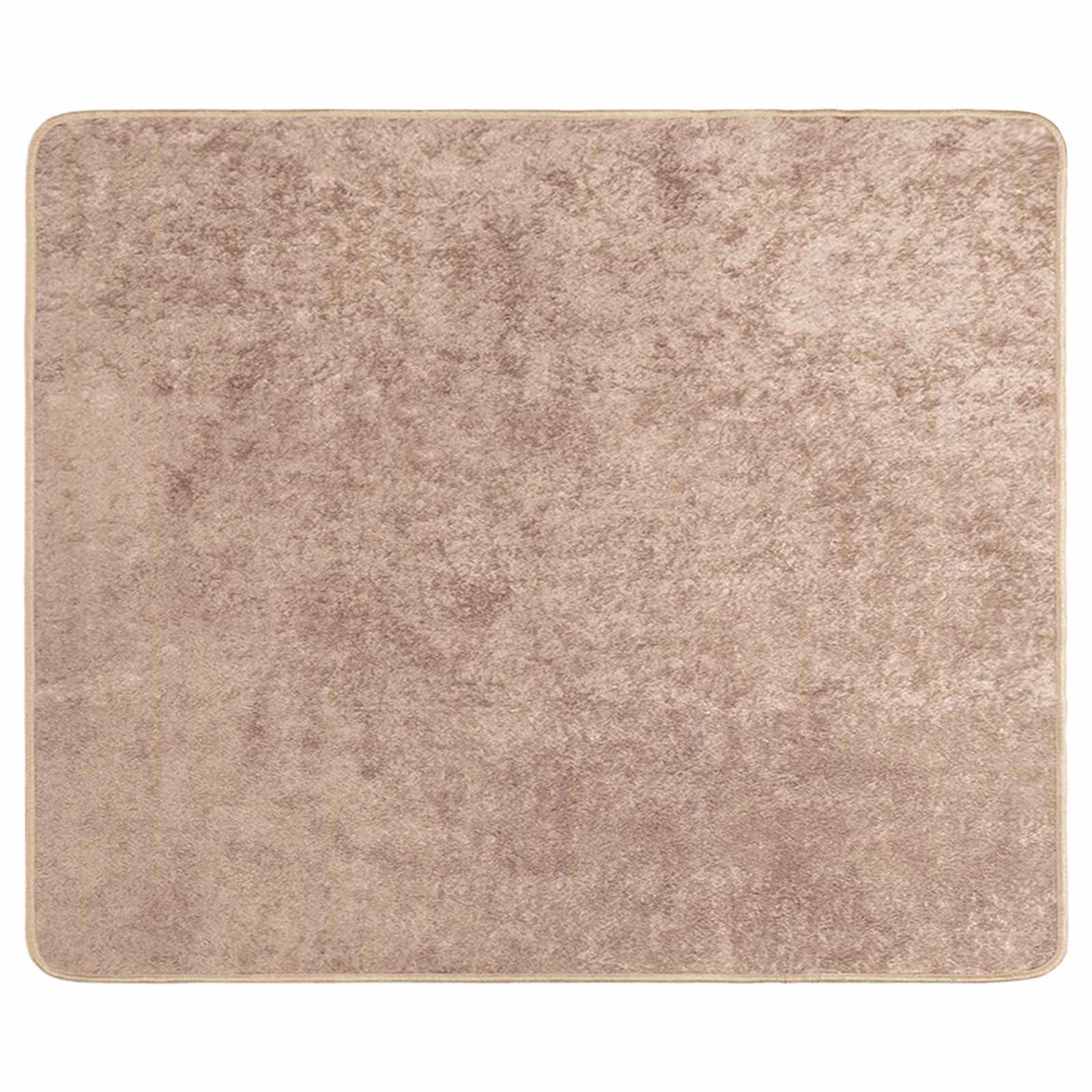 vidaXL Chodnik dywanowy MARSA piaskowy 80 x 100 cm Poliester i PVC