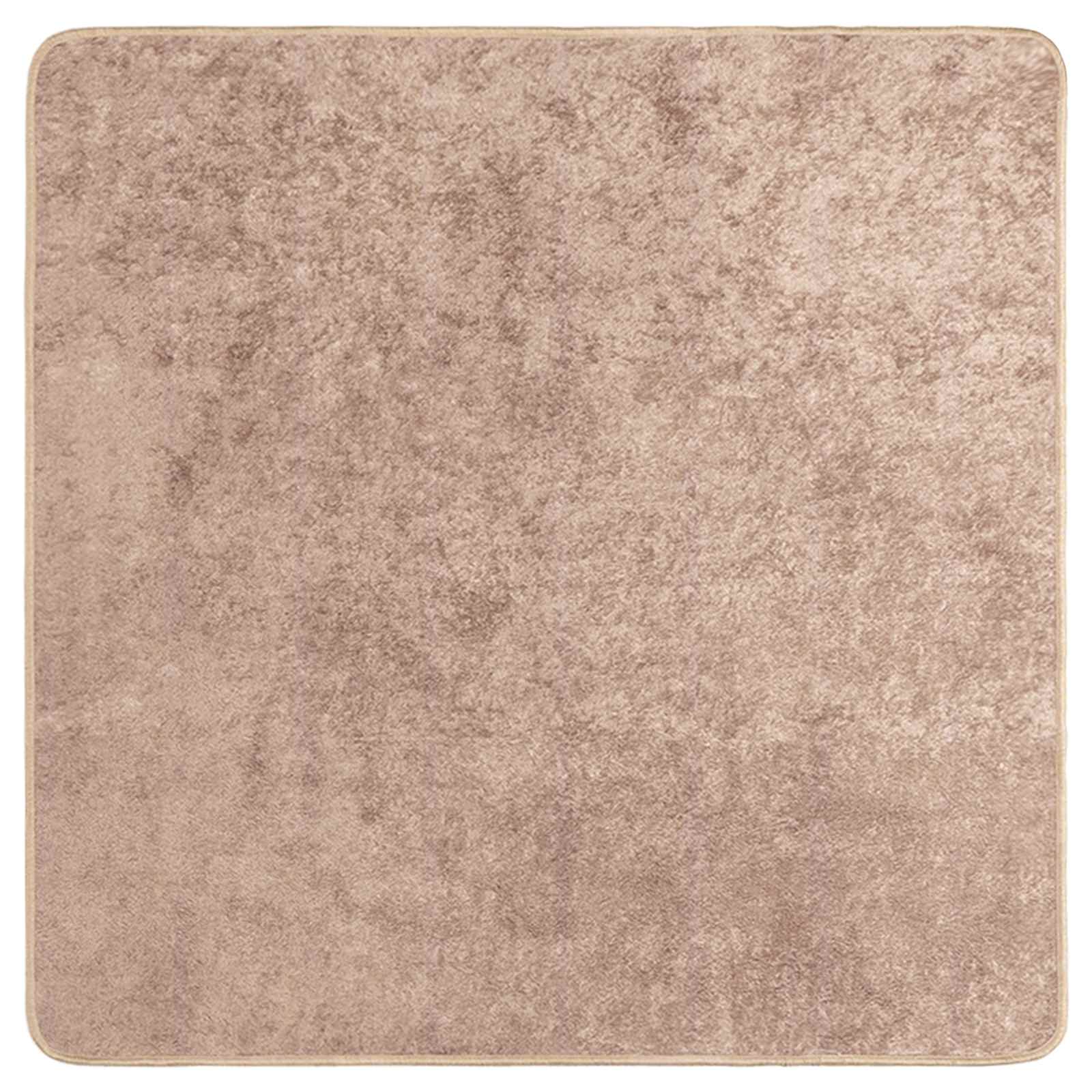 vidaXL Chodnik dywanowy MARSA piaskowy 100 x 100 cm Poliester i PVC