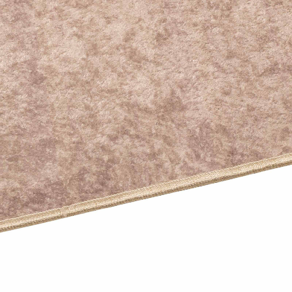 vidaXL Chodnik dywanowy MARSA piaskowy 100 x 150 cm Poliester i PVC
