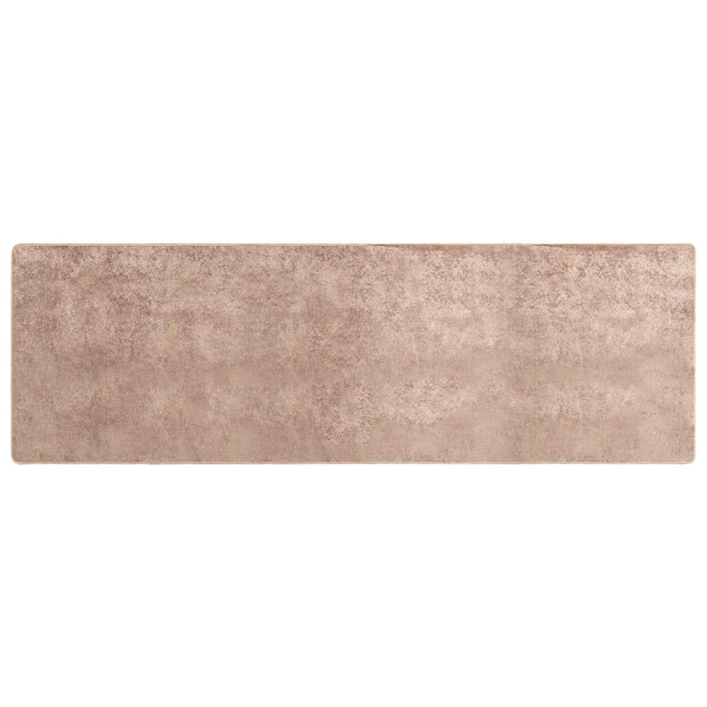 vidaXL Chodnik dywanowy MARSA piaskowy 100 x 300 cm Poliester i PVC