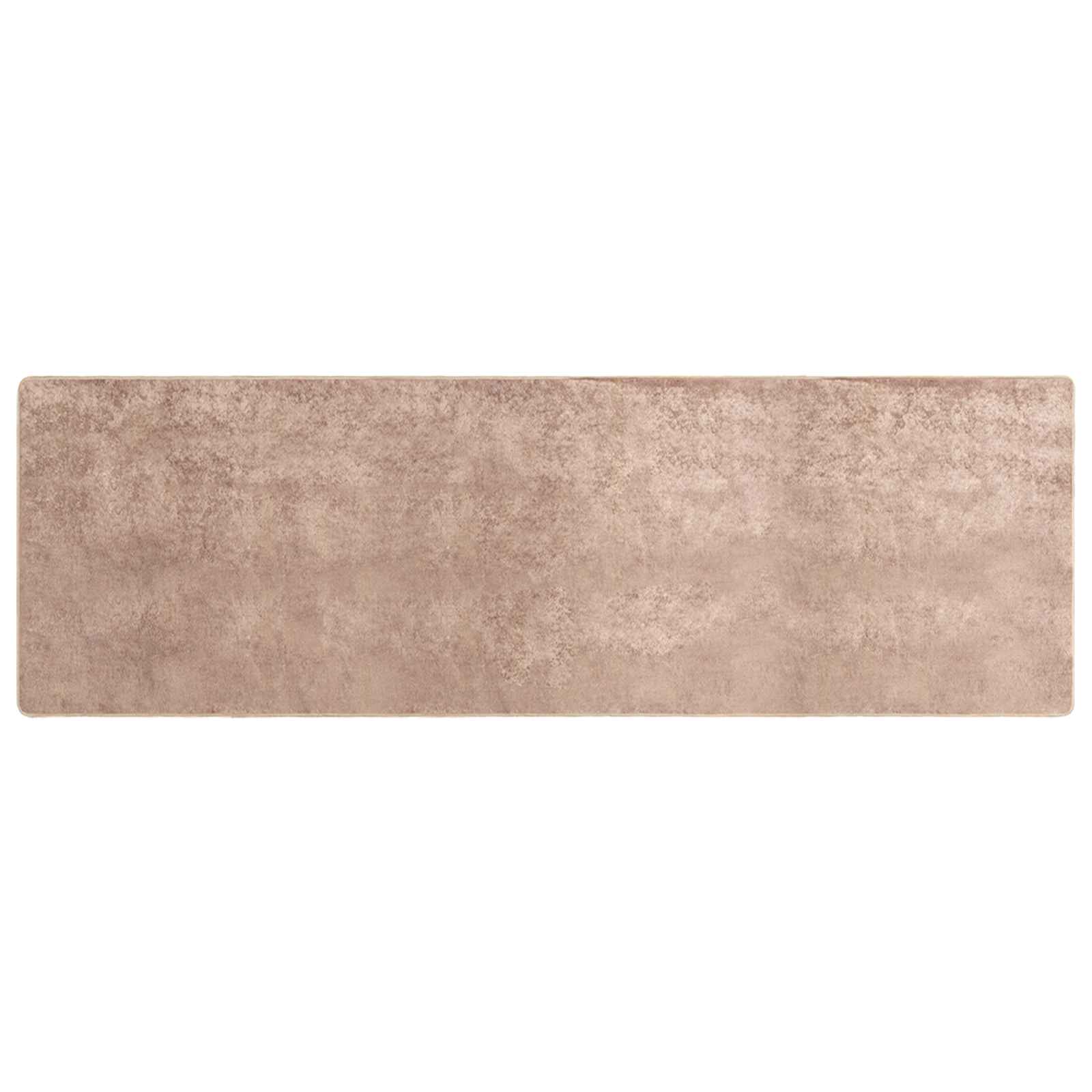 vidaXL Chodnik dywanowy MARSA piaskowy 100 x 350 cm Poliester i PVC