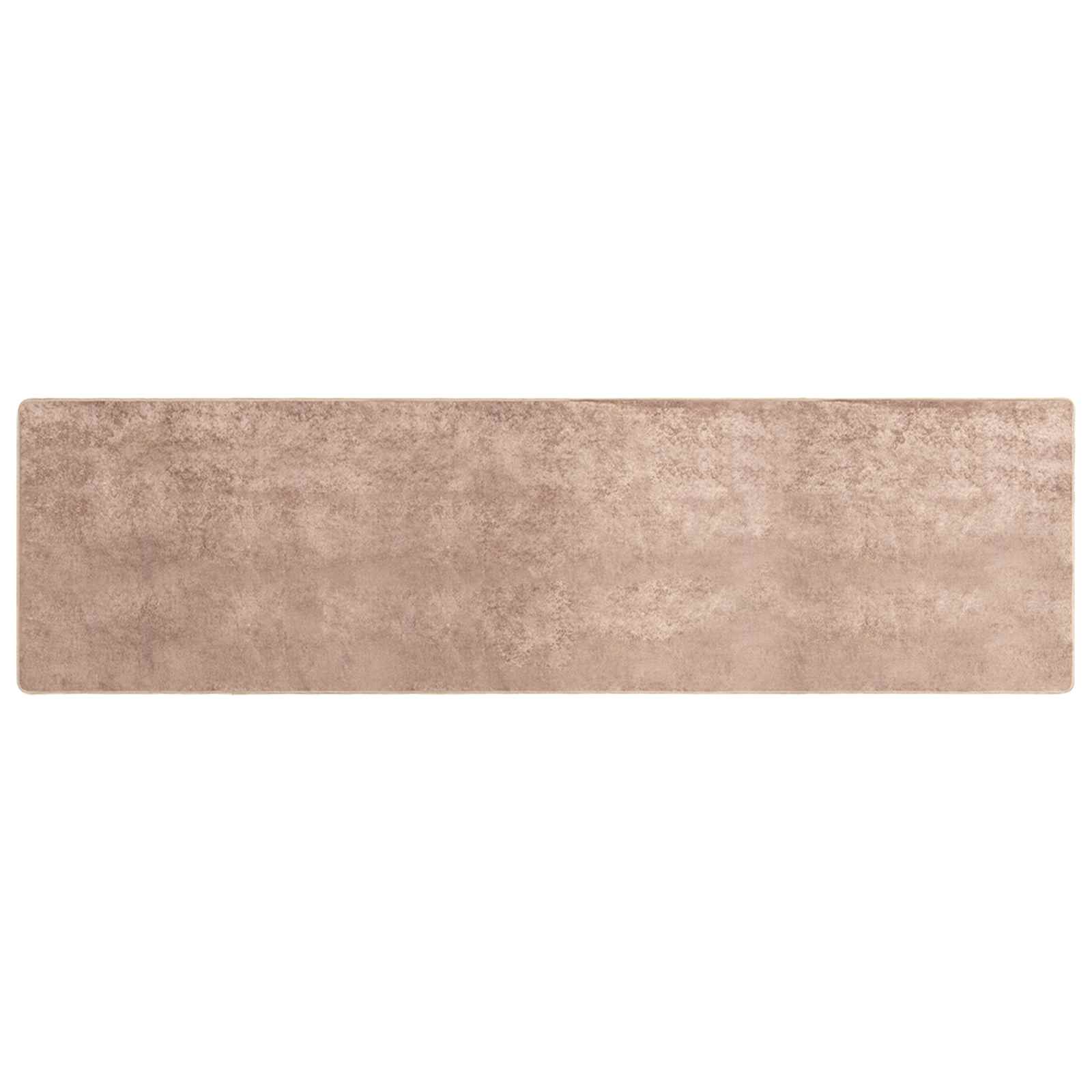 vidaXL Chodnik dywanowy MARSA piaskowy 100 x 400 cm Poliester i PVC