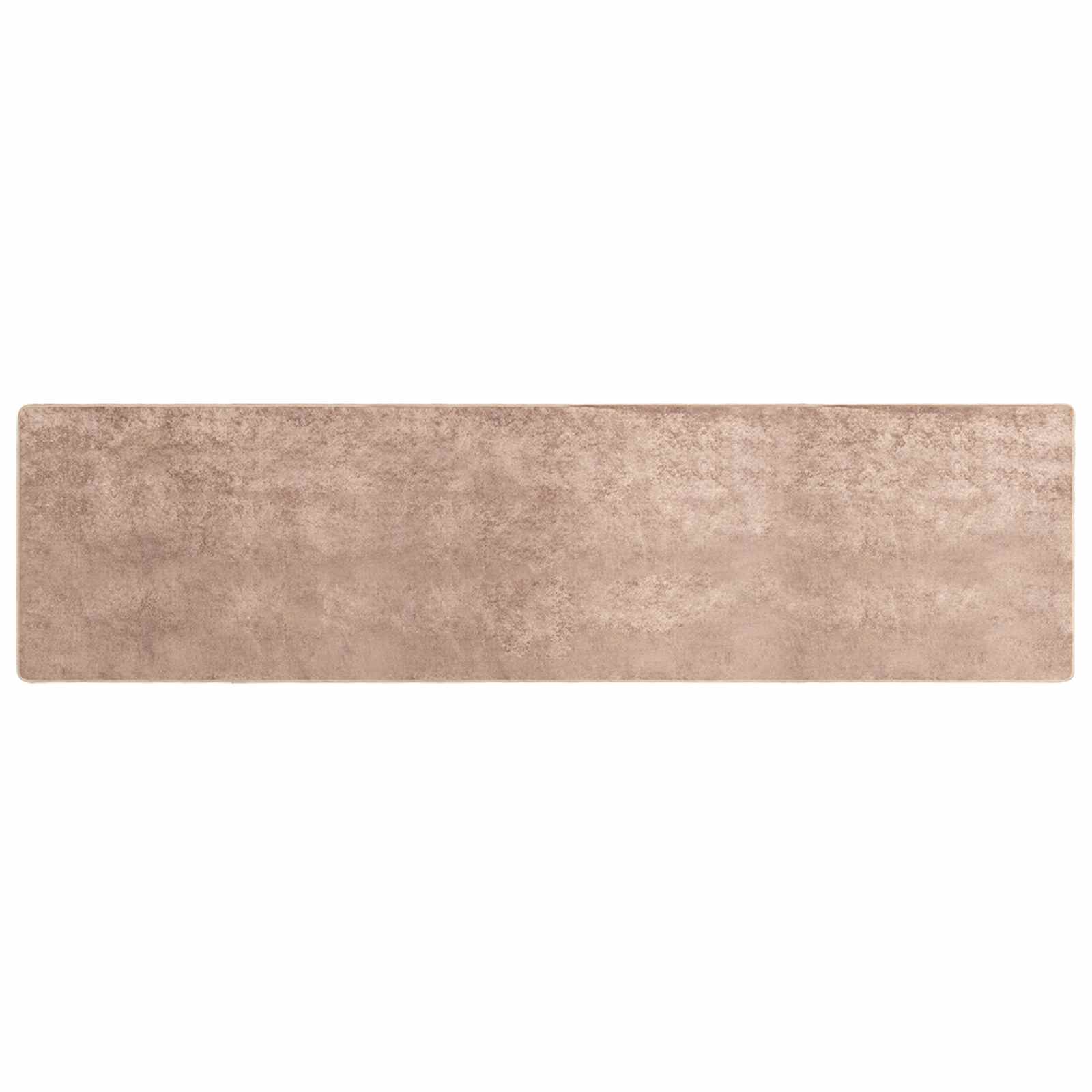 vidaXL Chodnik dywanowy MARSA piaskowy 100 x 450 cm Poliester i PVC