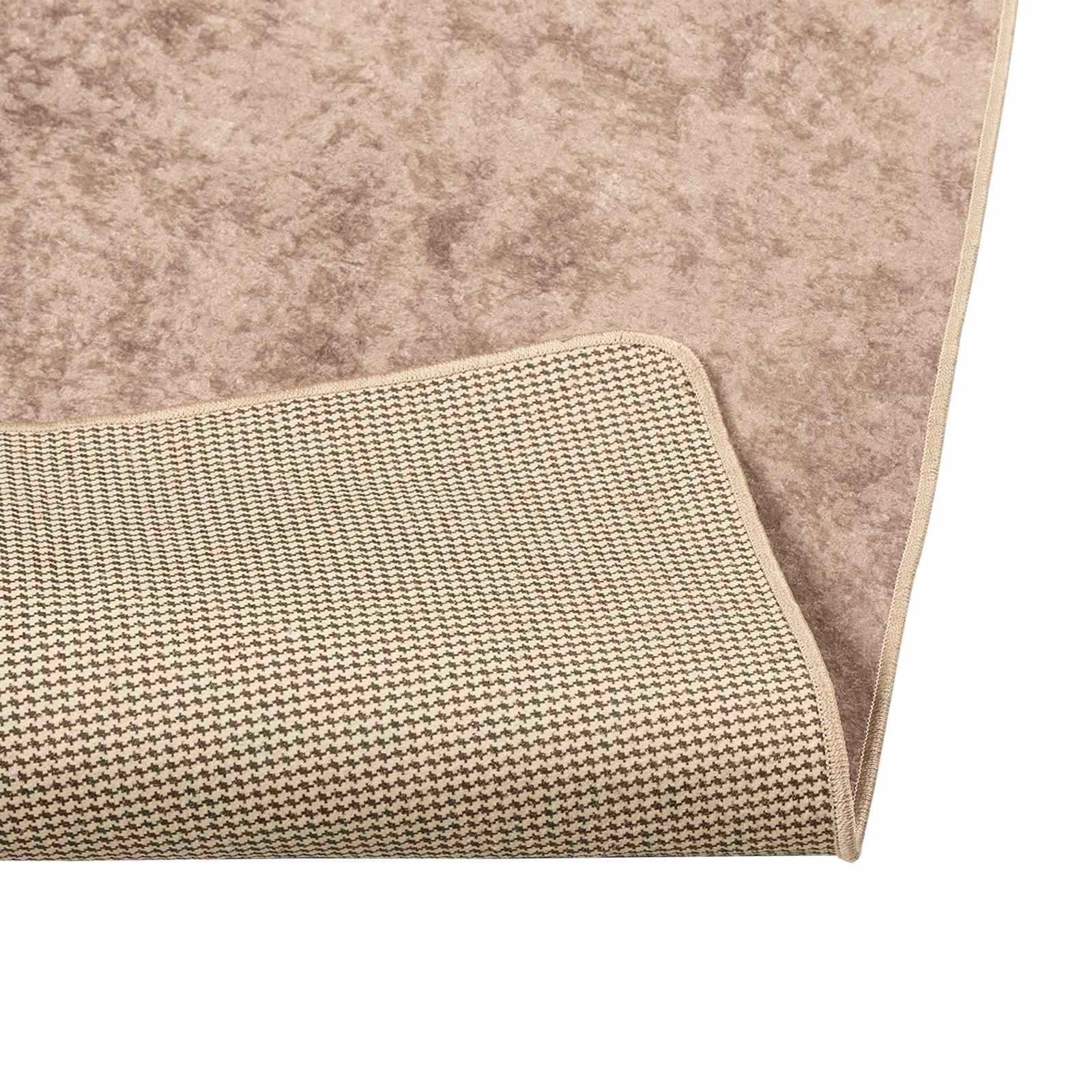 vidaXL Chodnik dywanowy MARSA piaskowy 300 x 400 cm Poliester i PVC