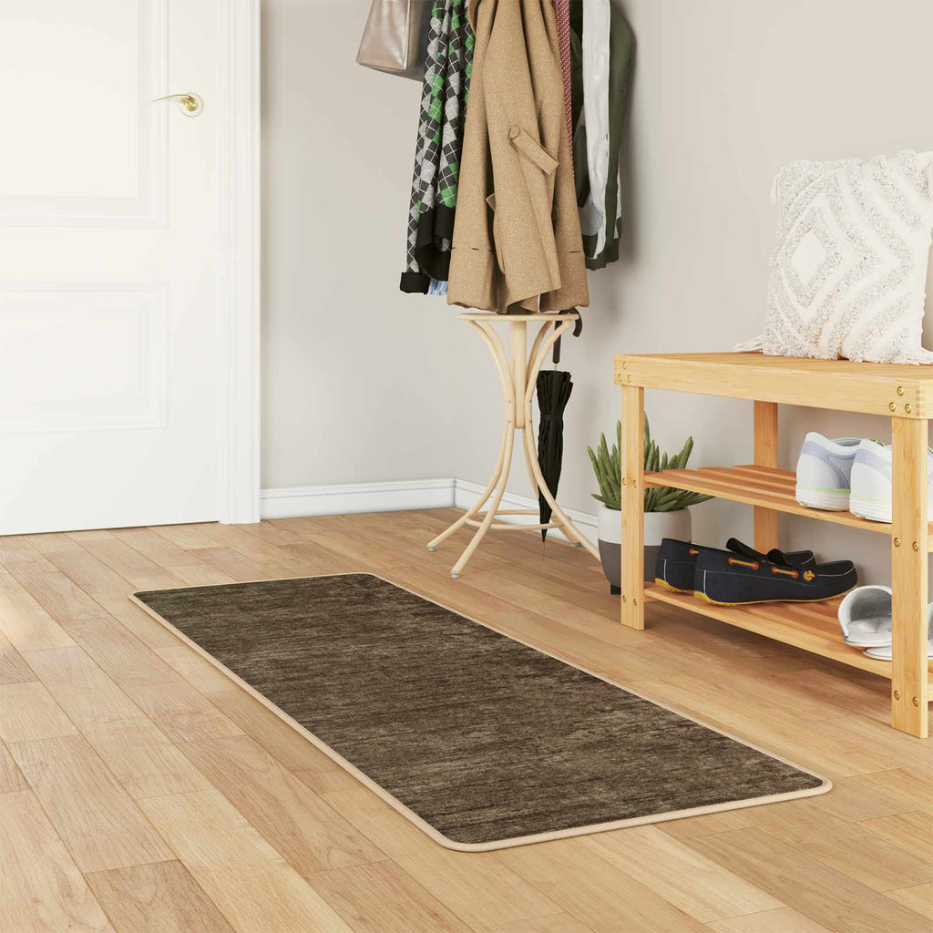 vidaXL Chodnik dywanowy MARSA Zielony leśny 50 x 150 cm
