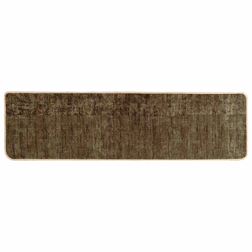 vidaXL Chodnik dywanowy MARSA Zielony leśny 50 x 200 cm