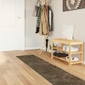 vidaXL Chodnik dywanowy MARSA Zielony leśny 50 x 250 cm