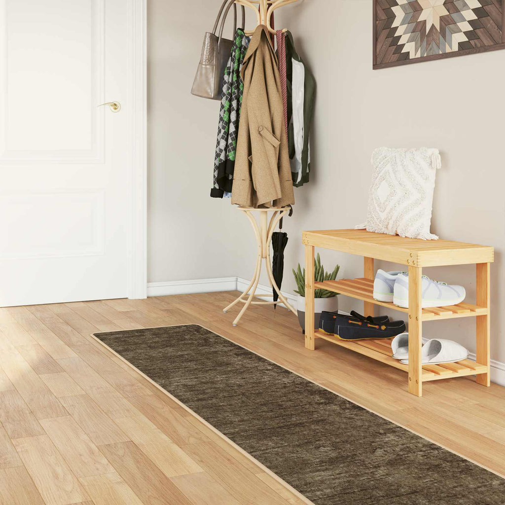 vidaXL Chodnik dywanowy MARSA Zielony leśny 50 x 300 cm