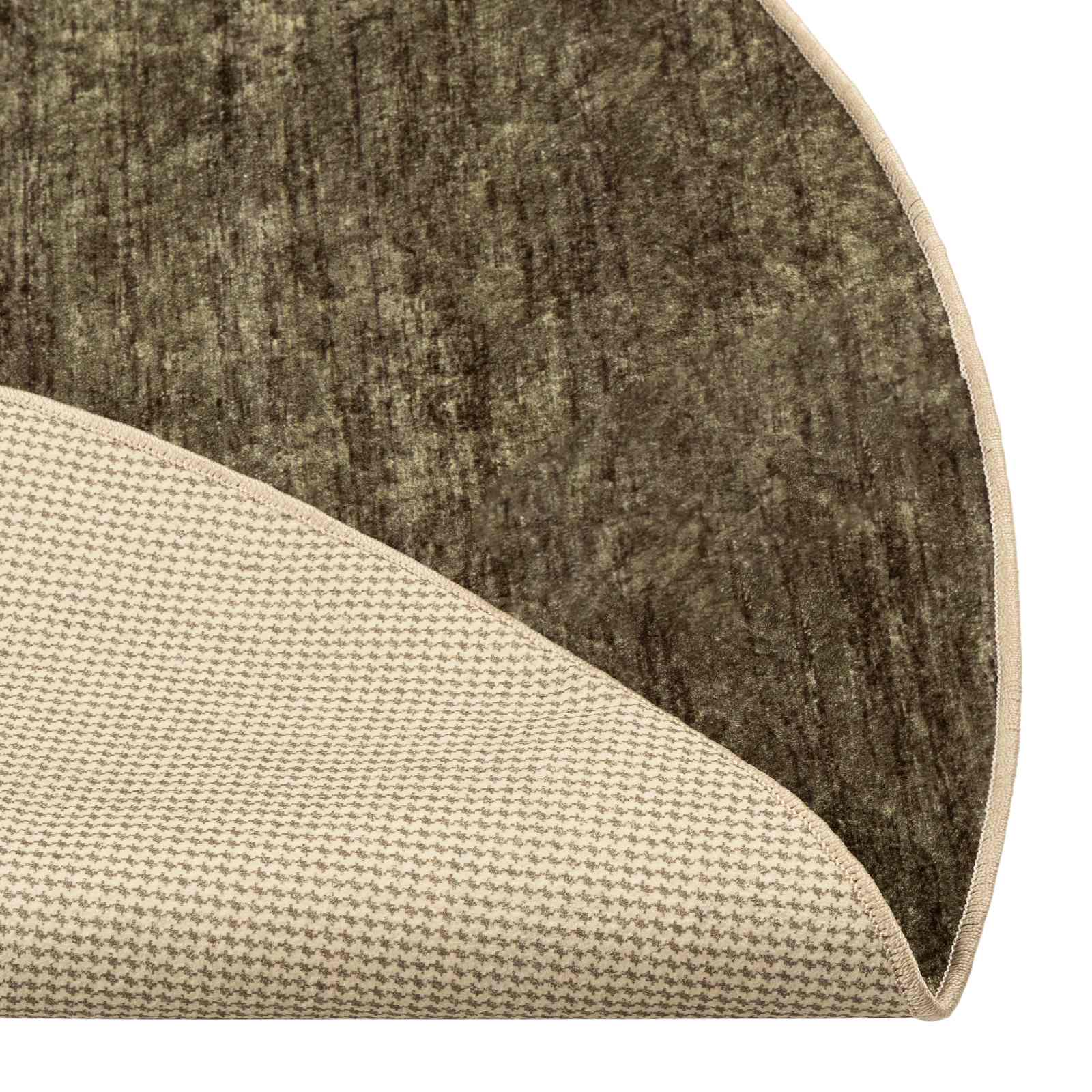 vidaXL Chodnik dywanowy MARSA Zielony leśny 120 x 120 cm