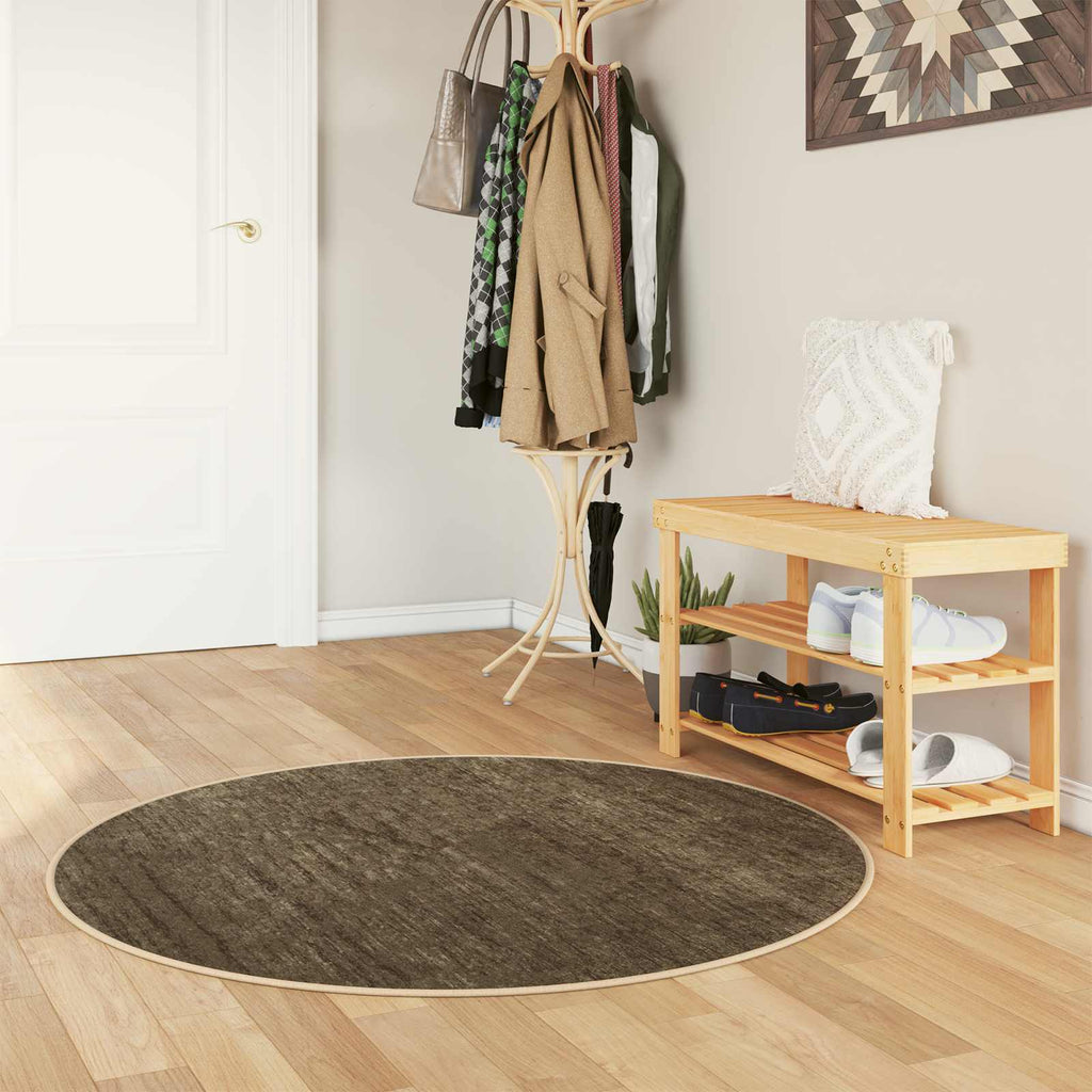 vidaXL Chodnik dywanowy MARSA Zielony leśny 120 x 120 cm