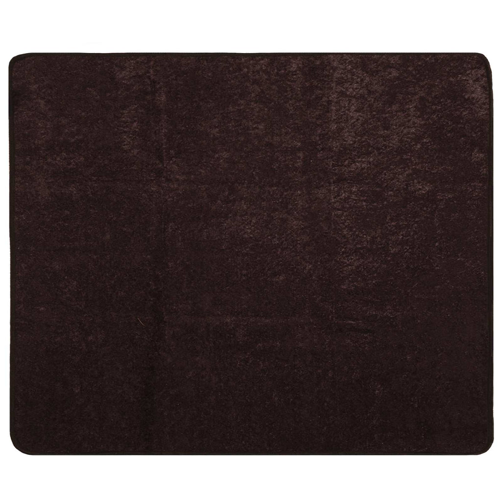 vidaXL Chodnik dywanowy MARSA Antracyt 80 x 100 cm Poliester i PVC