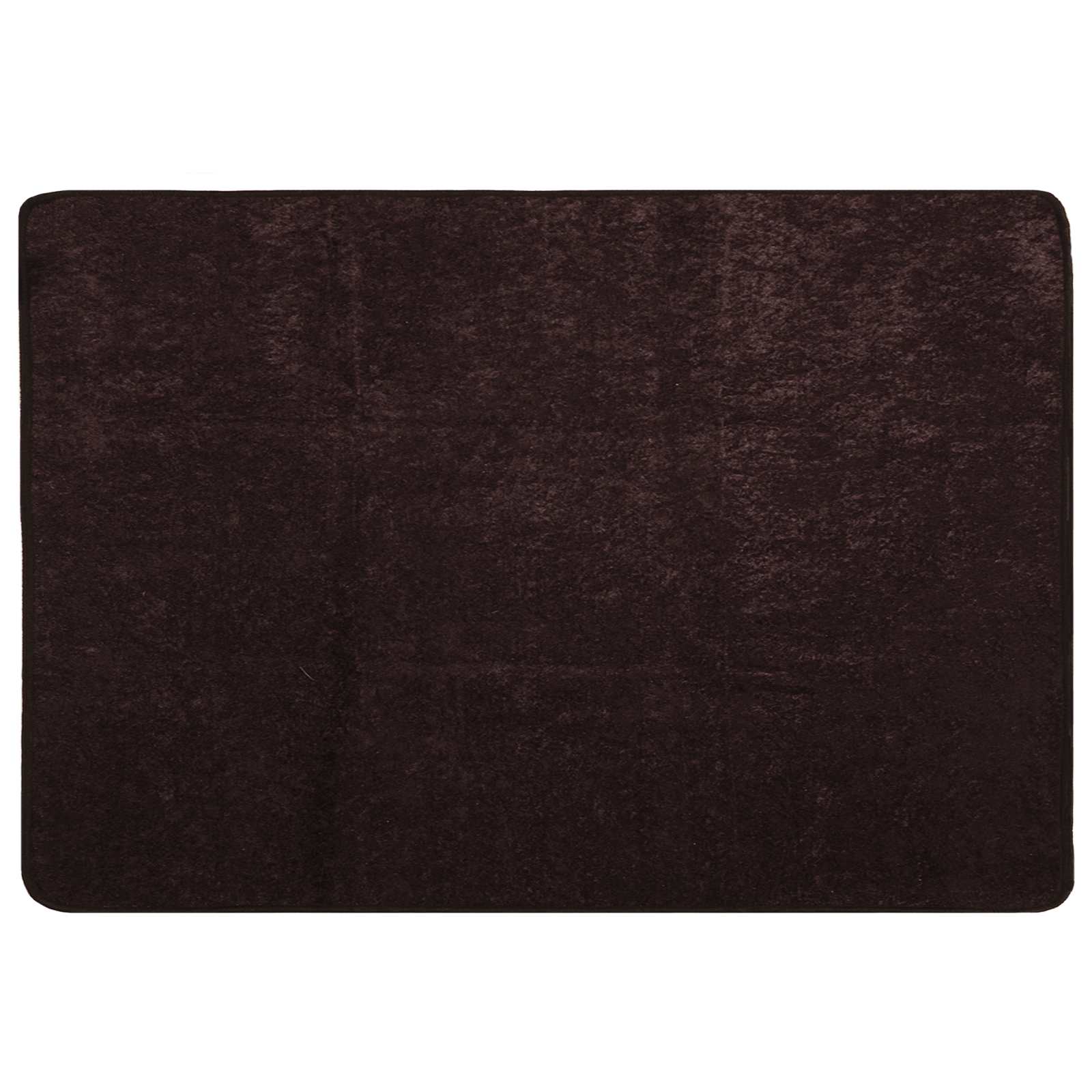 vidaXL Chodnik dywanowy MARSA Antracyt 100 x 150 cm Poliester i PVC
