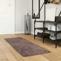vidaXL Chodnik dywanowy MARSA Szary 50 x 200 cm Poliester i PVC