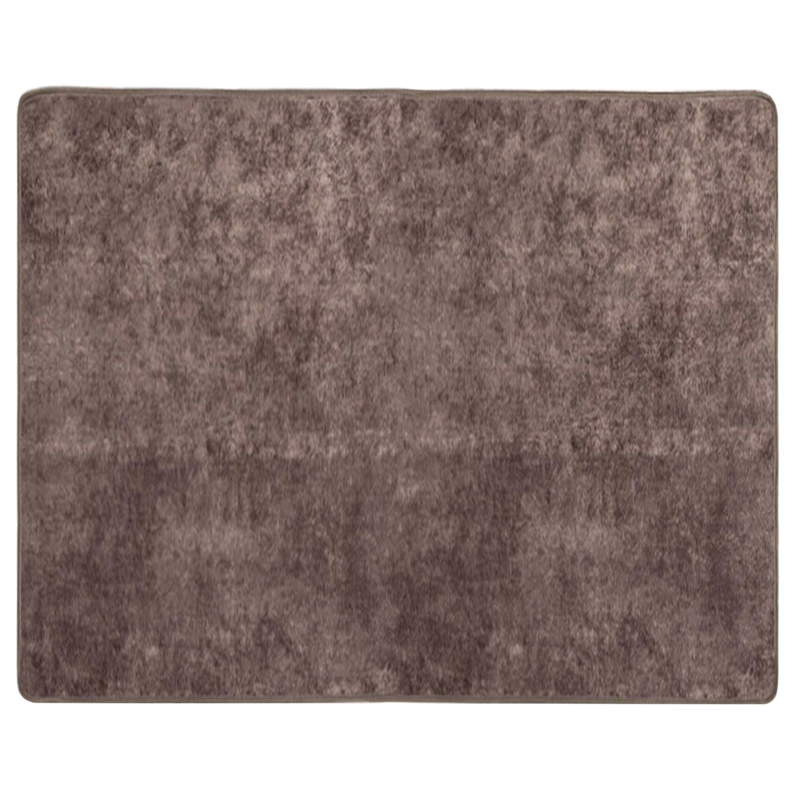 vidaXL Chodnik dywanowy MARSA Szary 80 x 100 cm Poliester i PVC