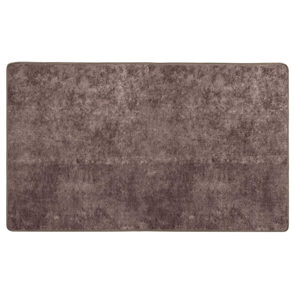 vidaXL Chodnik dywanowy MARSA Szary 80 x 150 cm Poliester i PVC