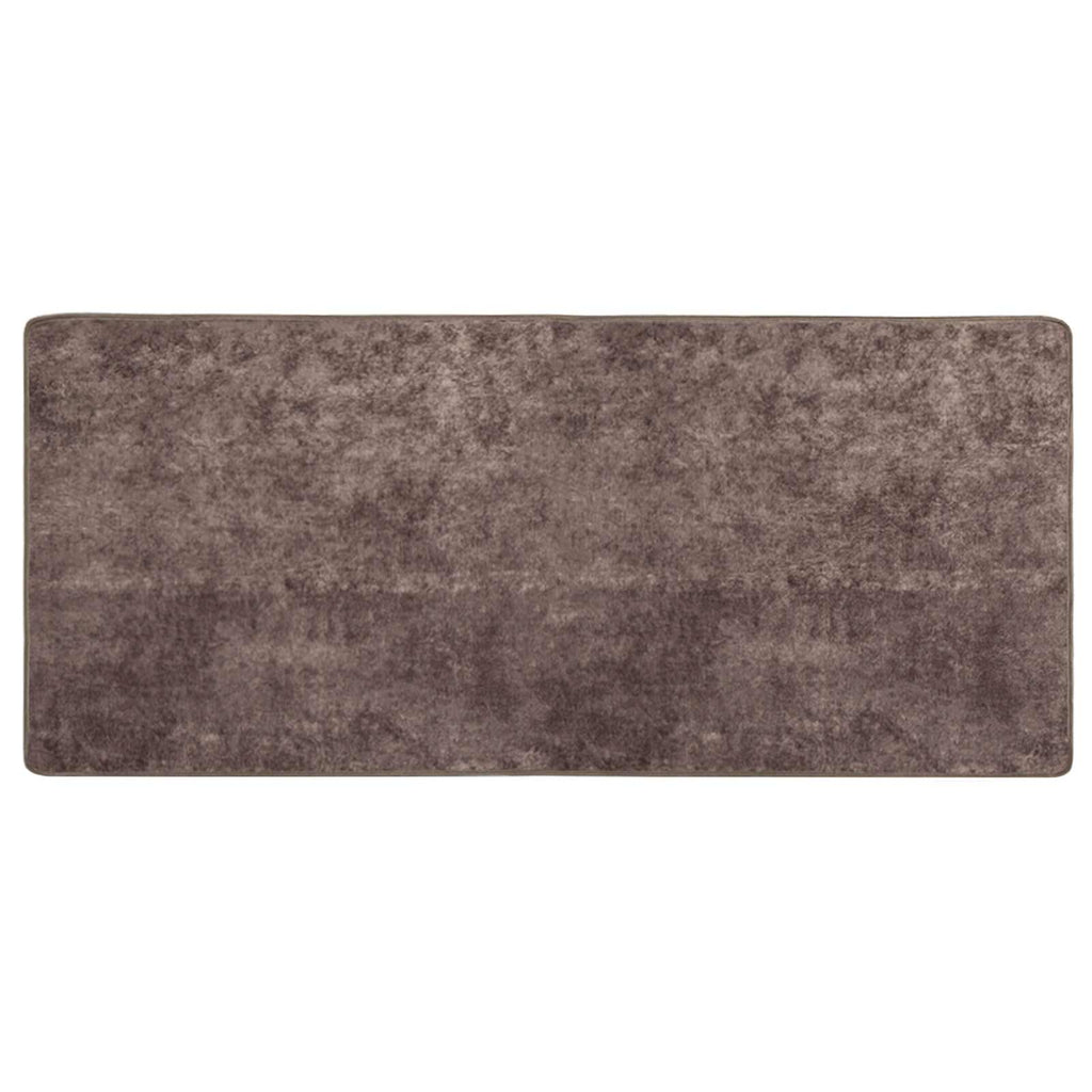 vidaXL Chodnik dywanowy MARSA Szary 80 x 200 cm Poliester i PVC
