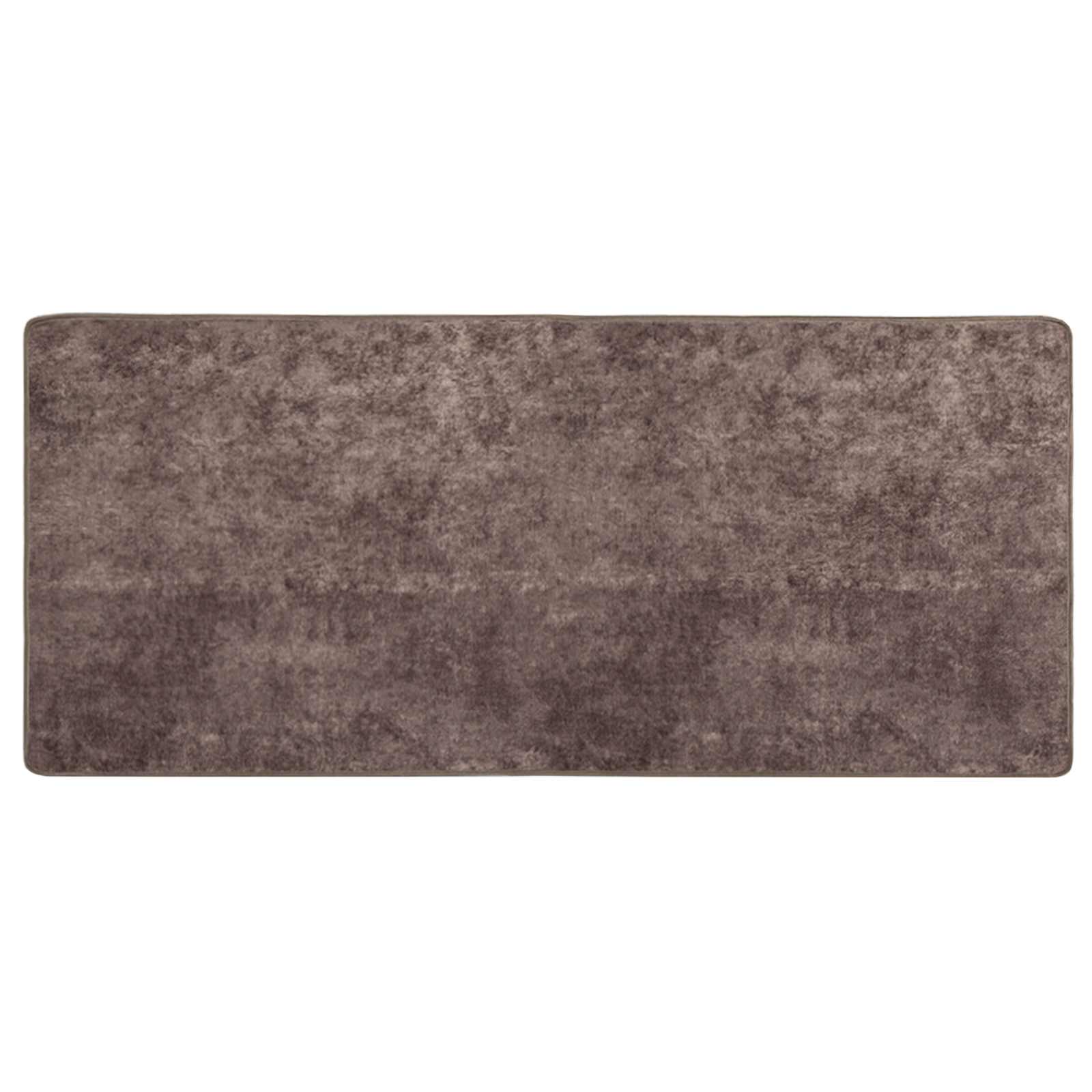 vidaXL Chodnik dywanowy MARSA Szary 80 x 200 cm Poliester i PVC