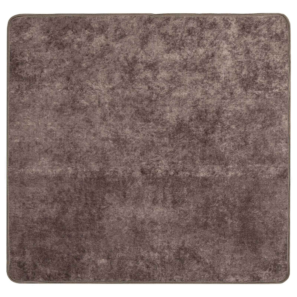 vidaXL Chodnik dywanowy MARSA Szary 100 x 100 cm Poliester i PVC