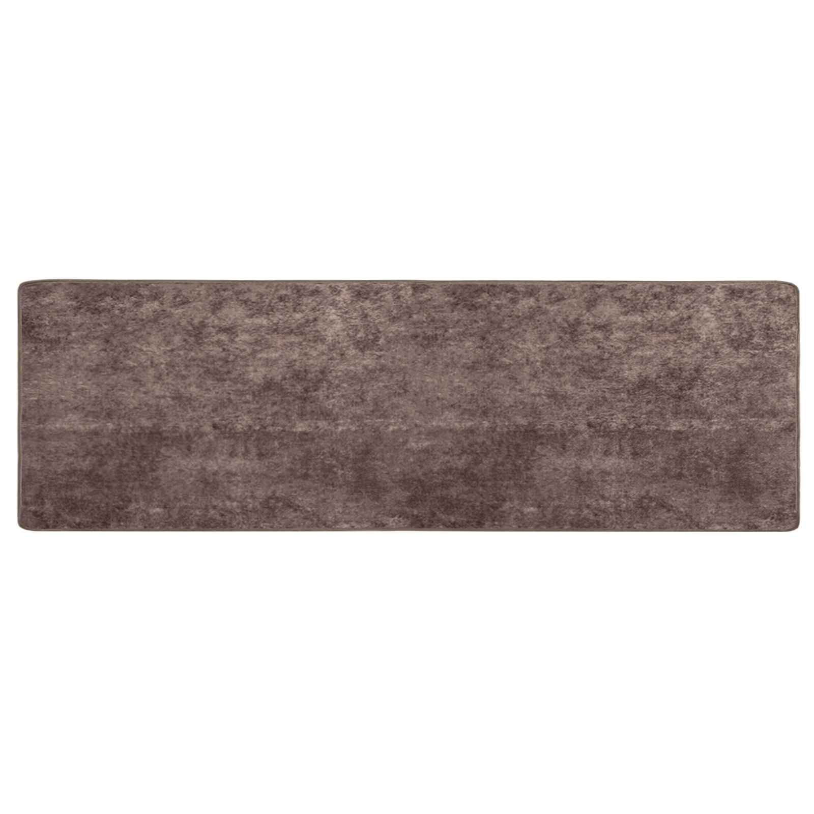 vidaXL Chodnik dywanowy MARSA Szary 100 x 350 cm Poliester i PVC