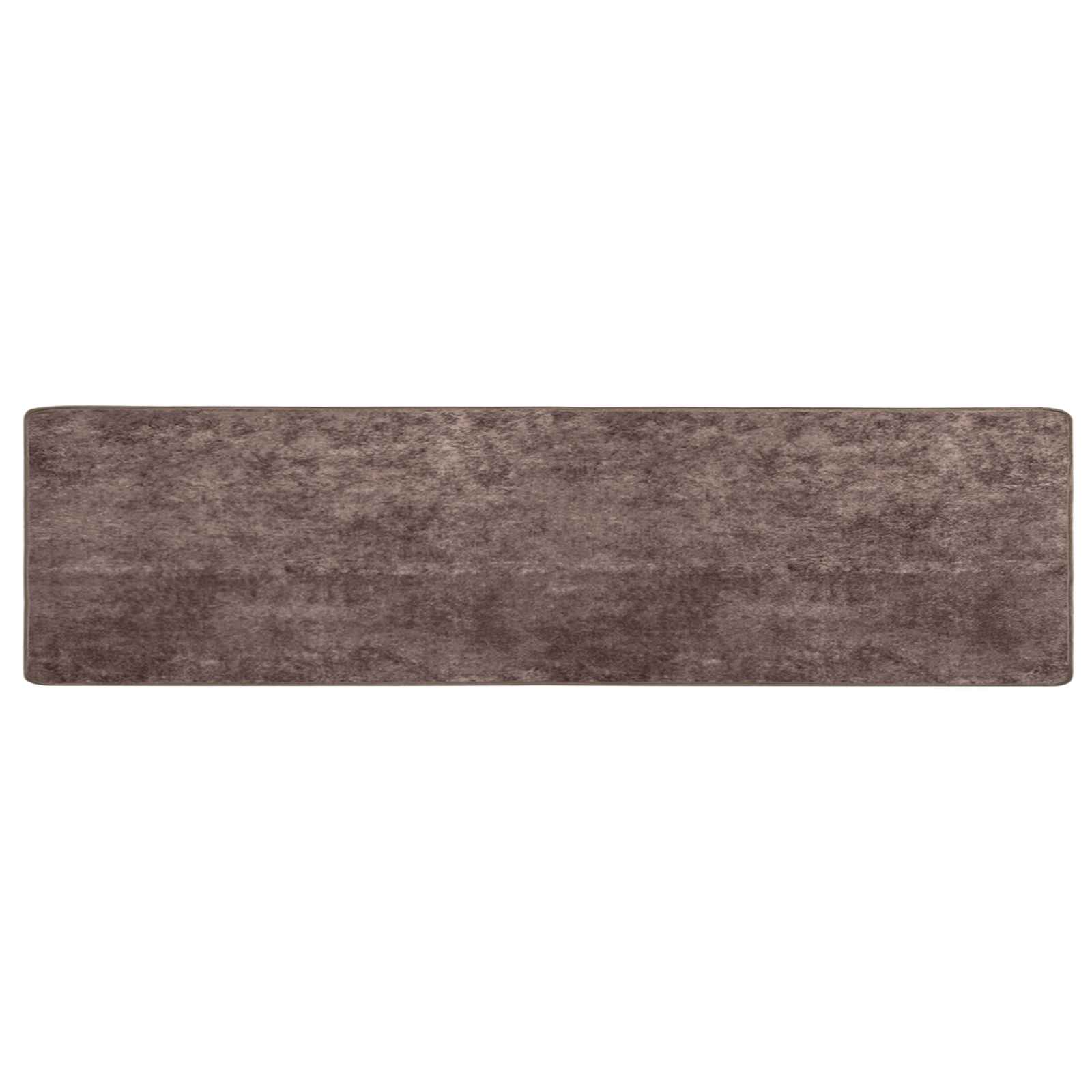 vidaXL Chodnik dywanowy MARSA Szary 100 x 400 cm Poliester i PVC