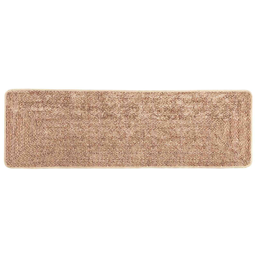vidaXL Chodnik dywanowy MARSA Żółty 50 x 150 cm Poliester i PVC