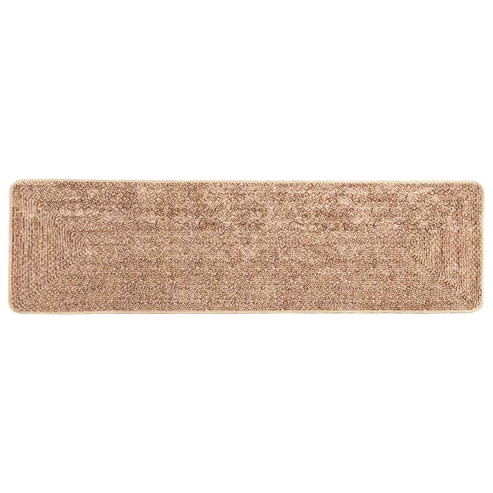 vidaXL Chodnik dywanowy MARSA Żółty 50 x 200 cm Poliester i PVC
