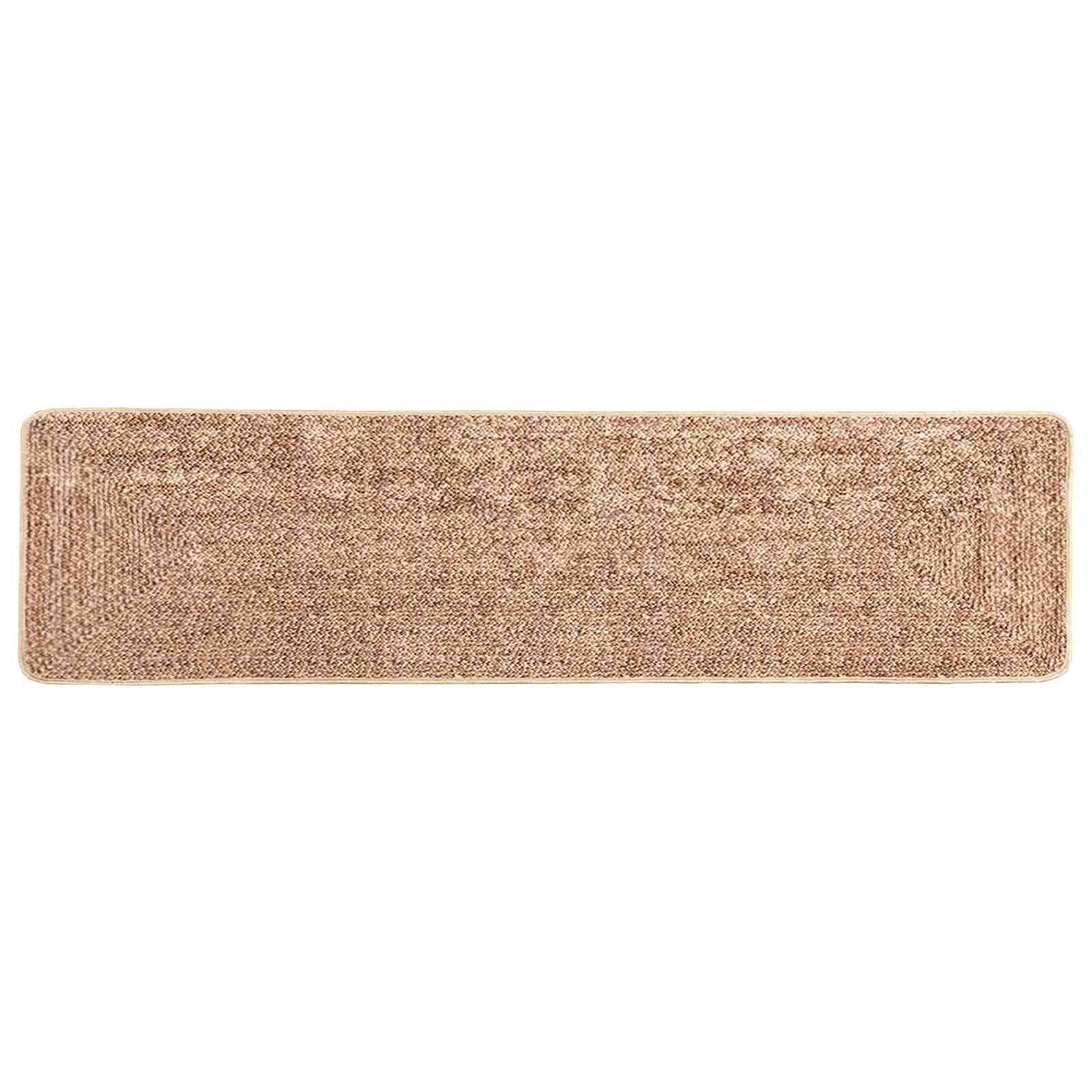 vidaXL Chodnik dywanowy MARSA Żółty 50 x 400 cm Poliester i PVC